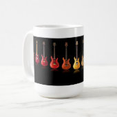 Tasse colorée de guitare (Devant gauche)