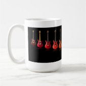 Tasse colorée de guitare (Gauche)