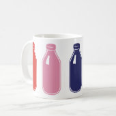 Tasse colorée de lait (Devant gauche)