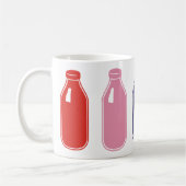 Tasse colorée de lait (Gauche)