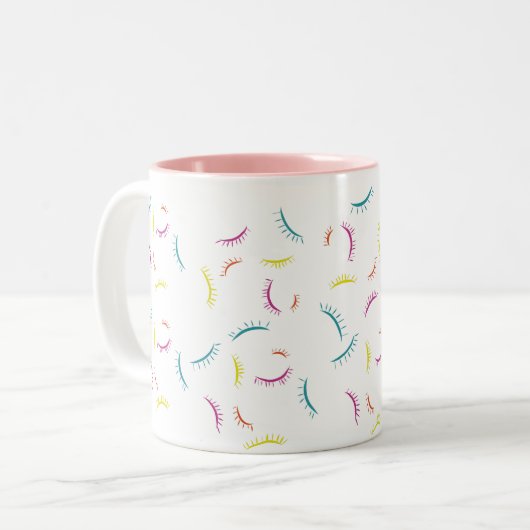 Tasse colorée de mèche (Devant gauche)