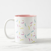 Tasse colorée de mèche (Gauche)
