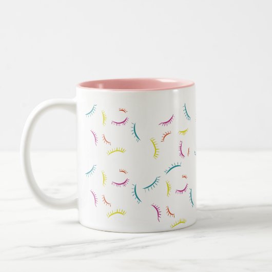 Tasse colorée de mèche (Gauche)