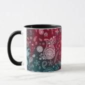 Tasse colorée de Paisley (Gauche)