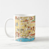 Tasse colorée de Split Croatie (Gauche)