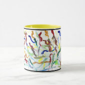 Tasse colorée lumineuse, utilisant des (Centre)