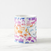 Tasse colorée pour l'amoureux de Shakespeare (Centre)