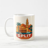 Tasse colorée Split Croatie (Gauche)