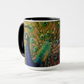 Tasse combinée de paon (Devant gauche)