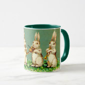 Tasse combinée de quartet de lapin (Devant droit)