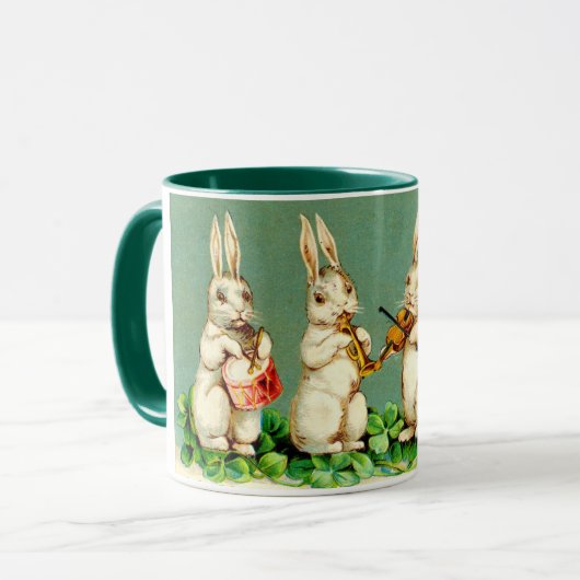Tasse combinée de quartet de lapin (Devant gauche)