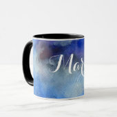 Tasse combinée de sonnerie nommée faite sur (Devant gauche)