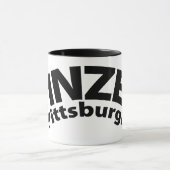 TASSE COMBINÉE DE YINZER PITTSBURGH (Centre)