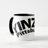TASSE COMBINÉE DE YINZER PITTSBURGH (Devant gauche)