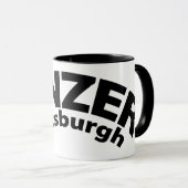 TASSE COMBINÉE DE YINZER PITTSBURGH (Devant droit)