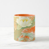 Tasse combinée d'étang de nénuphar de poissons de (Centre)