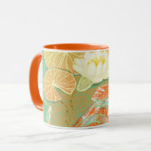 Tasse combinée d'étang de nénuphar de poissons de (Devant gauche)