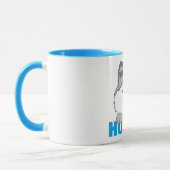 Tasse combo 11 oz Chien Husky (Gauche)