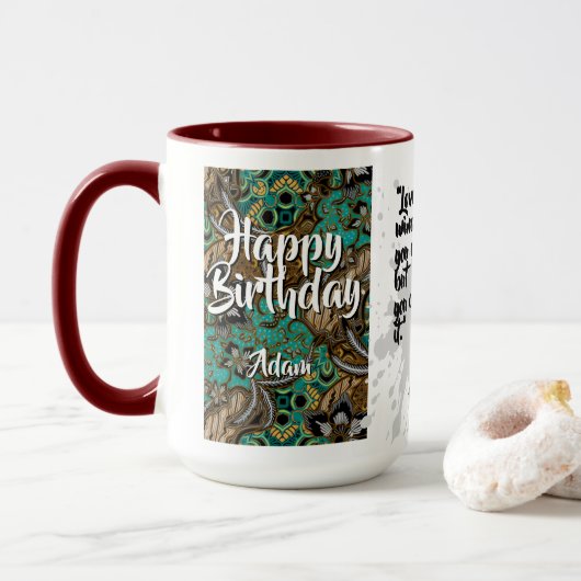 Tasse Combo Batik CM06-01 Vierge (Avec donut)