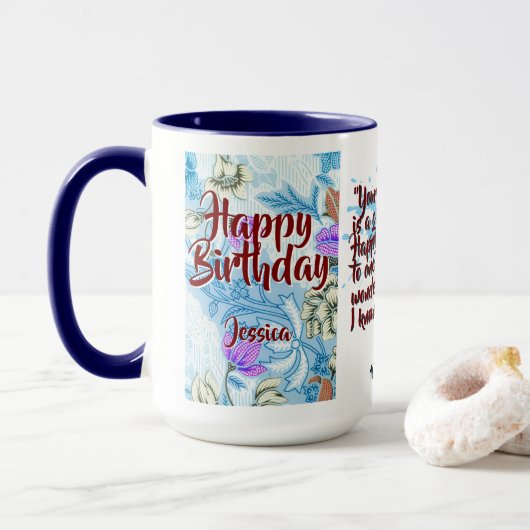 Tasse Combo Batik CM12-01 Poissons (Avec donut)