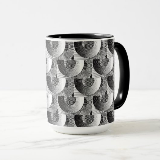 Tasse Combo “Black Magnets” (Devant droit)
