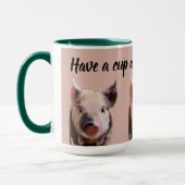 Tasse Combo Bonne Chance Cochons (Gauche)