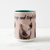 Tasse Combo Bonne Chance Cochons (Centre)