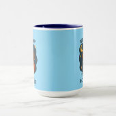 Tasse Combo Ciel de Nuit Amitié Mignonne (Centre)