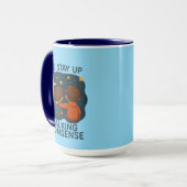 Tasse Combo Ciel de Nuit Amitié Mignonne (Devant gauche)