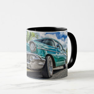Tasse Combo Classique Chevrolet Voiture Noire 11 o