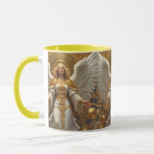 tasse combo colorée, tasse de design numérique 3D, (Gauche)