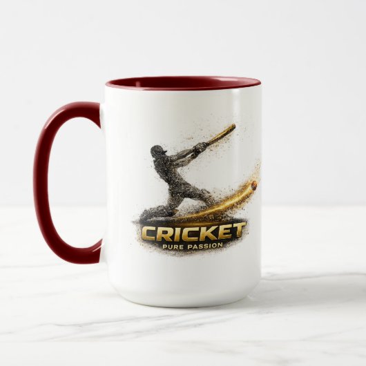 Tasse Combo Cricket Pure Passion Gold Motion (Gauche)