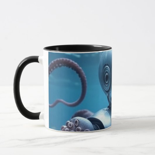 Tasse combo Cyber Octopus (Gauche)
