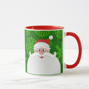 Tasse combo de Noël Holly Jolly Santa 11 oz