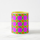 Tasse Combo Design Numérique Vibrant (Centre)