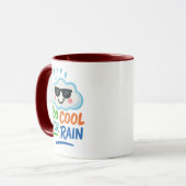 Tasse Combo Double Face Nuage Mignon (Devant gauche)