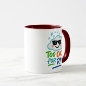 Tasse Combo Double Face Nuage Mignon (Devant droit)