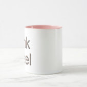 Tasse combo en acier rose (Centre)