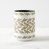 Tasse Combo Feuille Botanique (15 oz) (Centre)