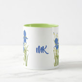 Tasse Combo Iris Bleus (Centre)