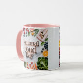 Tasse Combo Journee Nationale de la Nourriture (Devant gauche)