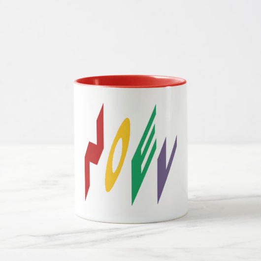 Tasse Combo Mug rouge Design NOEL (Centre)