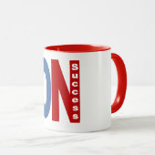 Tasse Combo mug rouge   ONTARIO SUCCESS (Devant droit)