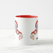 Tasse combo Noël Santa pointant (Centre)
