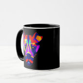 Tasse combo noire Alexander's Dog (Devant gauche)