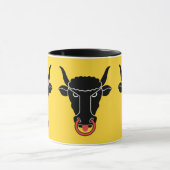 Tasse combo noire avec drapeau d'Uri, Suisse (Centre)