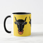 Tasse combo noire avec drapeau d'Uri, Suisse (Gauche)