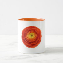 Tasse Combo Orange - Fleur de Ranunculus