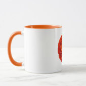Tasse Combo Orange - Fleur de Ranunculus (Gauche)