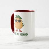 Tasse Combo Patate Mignonne Drôle (Devant gauche)